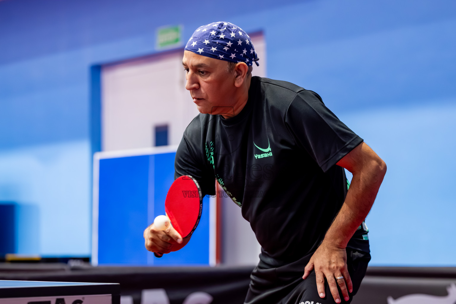 Day 1 of 1st Thoddoo Masters Table Tennis Tournament was held on Thursday, 21st August 2025 in AA Thoddoo, Maldives. Photos: Nausham Waheed / images.mv