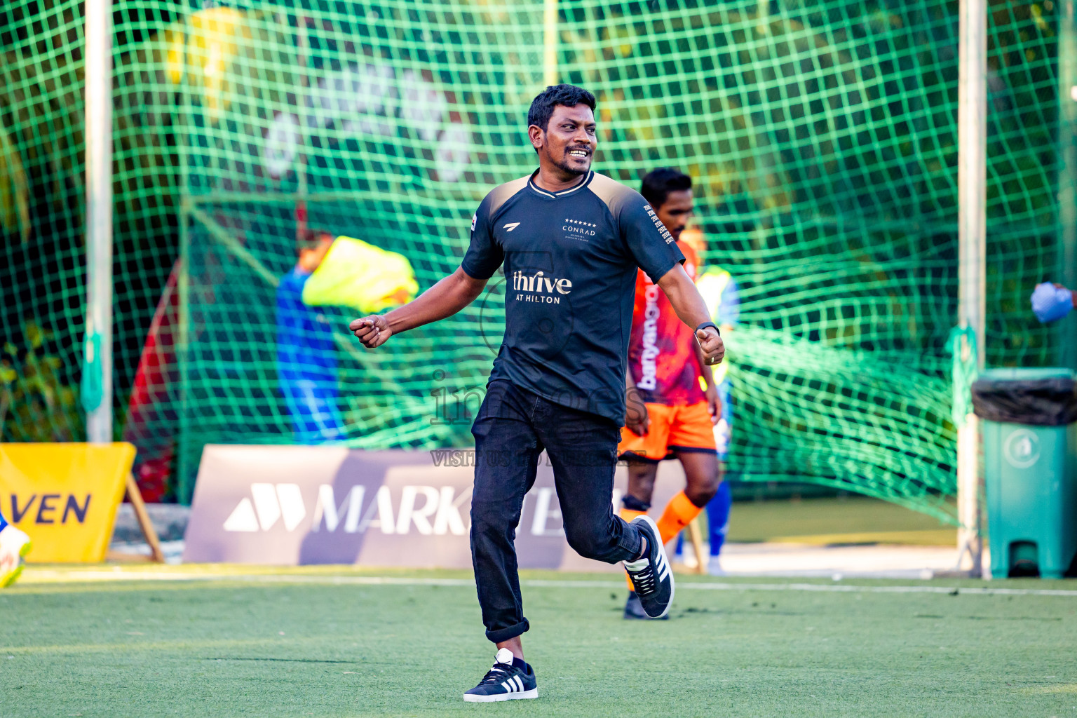 Dhaalu Zone vs Ari Zone in the Leg 2 of Resort Super League 2025 was held on Saturday, 5th July 2025 in Conrad Maldives Rangali Island, Alif Dhaalu Atoll, Maldives. Photos: Nausham Waheed / images.mv