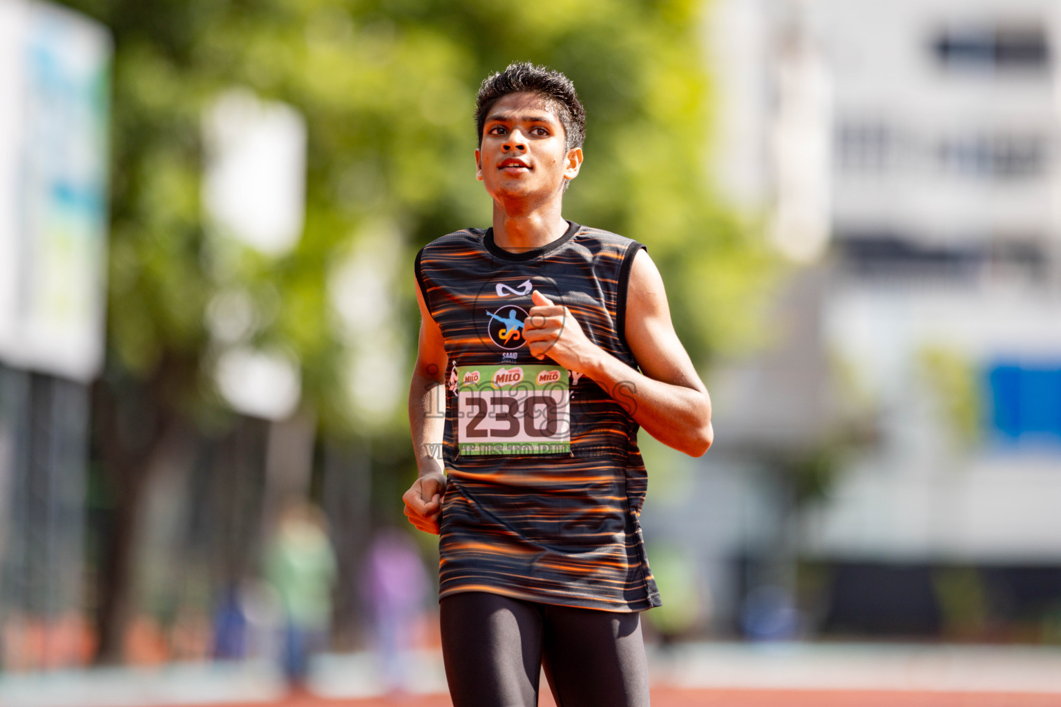 Day 2 of 12th Milo Association Championships was held in Ekuveni Track at Male', Maldives on Friday, 25th April 2025. 
Photos: Hassan Simah / images.mv