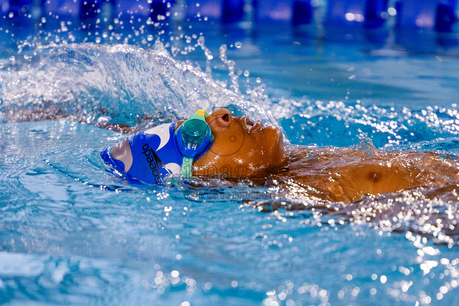 Day 1 of BML 5th National Swimming Kids Festival 2024 held in Hulhumale', Maldives on Monday, 18th November 2024. Photos: Nausham Waheed / images.mv