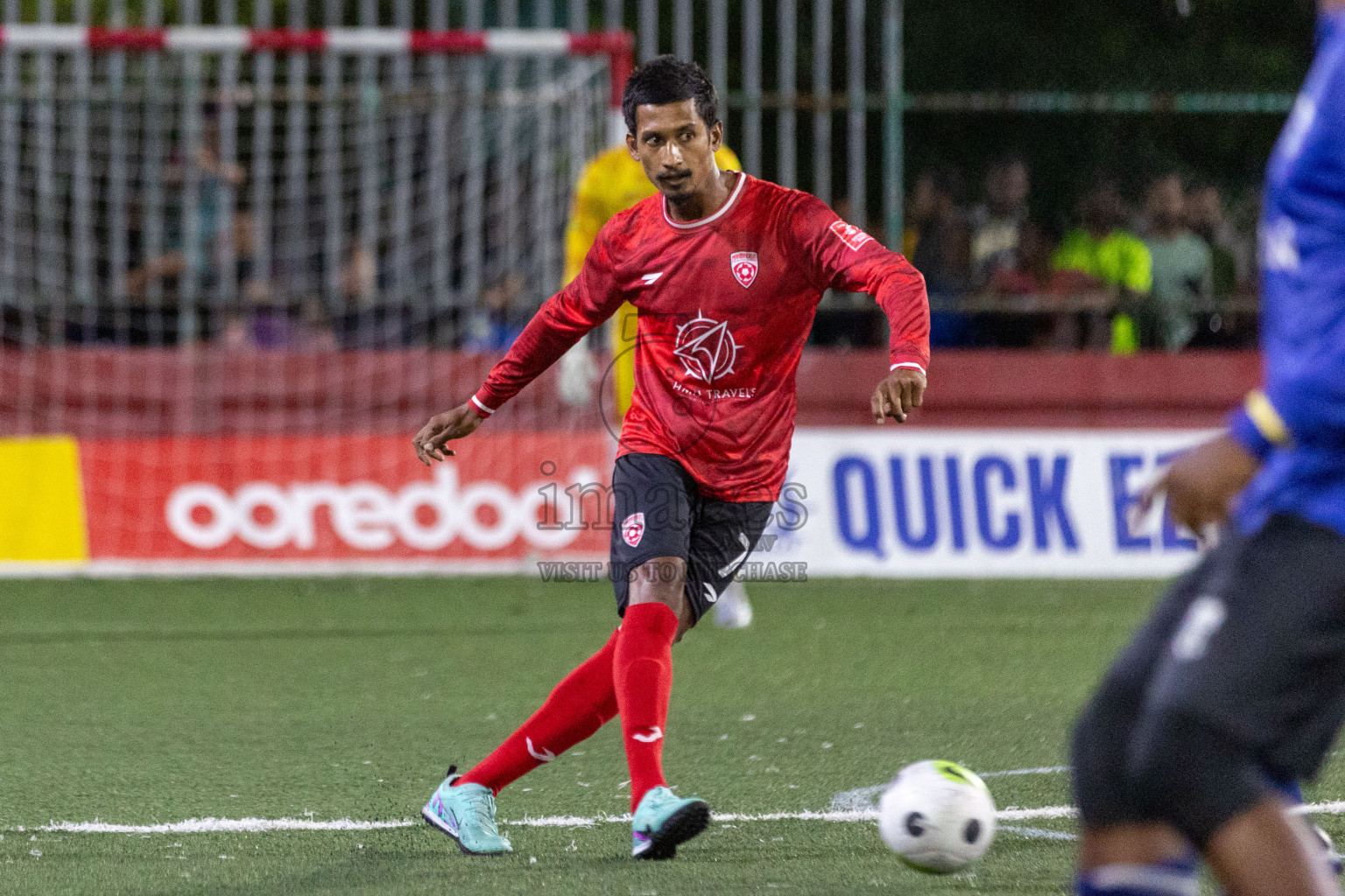 ADh Omadhoo vs ADh Mahibadhoo in Day 4 of Golden Futsal Challenge 2024 was held on Thursday, 18th January 2024, in Hulhumale', Maldives Photos: Nausham Waheed / images.mv