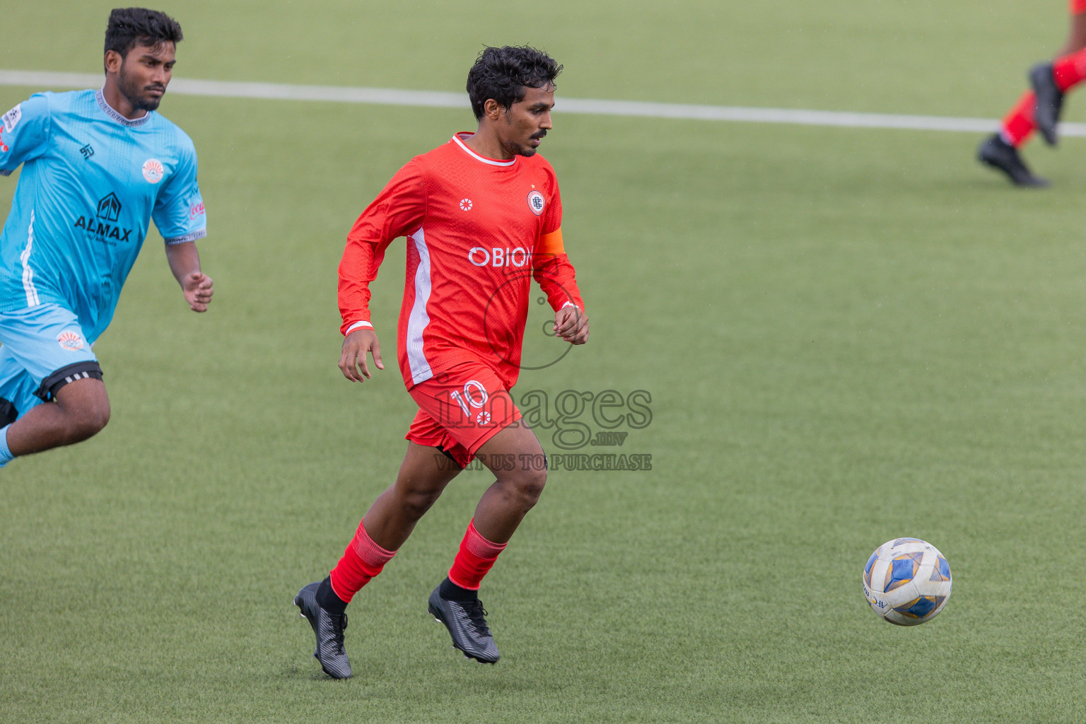Semi Finals Match 01 Irumathi FC VS CC Sports Club in Day 7 of Eydhafushi Cup 2025 held in Eydhafushi Football Stadium at B. Eydhafushi, Maldives on Friday, 12th September 2025. Photos: Arif Rasheed / images.mv