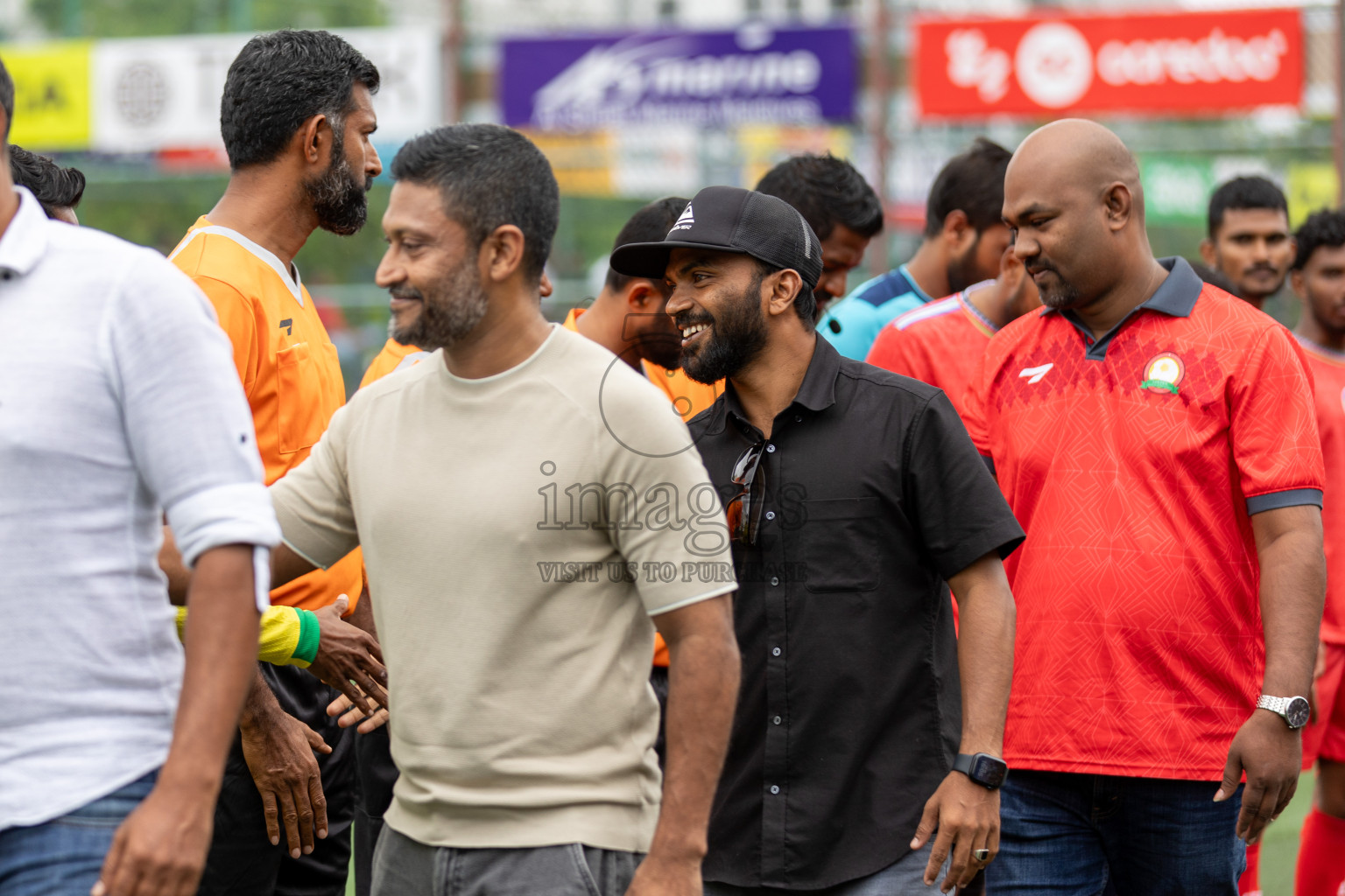 GDh Vaadhoo VS GDh Thinadhoo in Atoll Round Semi-Final on Day 20 of Golden Futsal Challenge 2025 was held on Friday, 24 January 2025, in Hulhumale', Maldives. Photos: Hassan Simah / images.mv