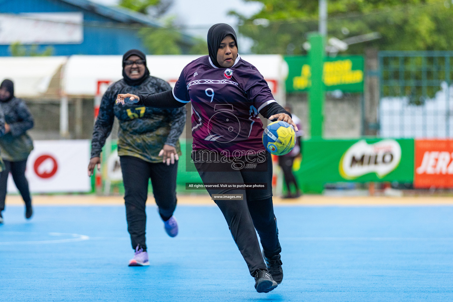 Day 3 of 7th Inter-Office/Company Handball Tournament 2023, held in Handball ground, Male', Maldives on Sunday, 18th September 2023 Photos: Nausham Waheed/ Images.mv