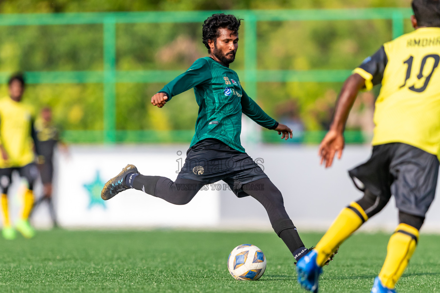 Baburu SC vs Kanmathi Juniors from Manadhoo Council Cup 2024 in N Manadhoo Maldives on Friday, 23rd February 2023. Photos: Nausham Waheed / images.mv