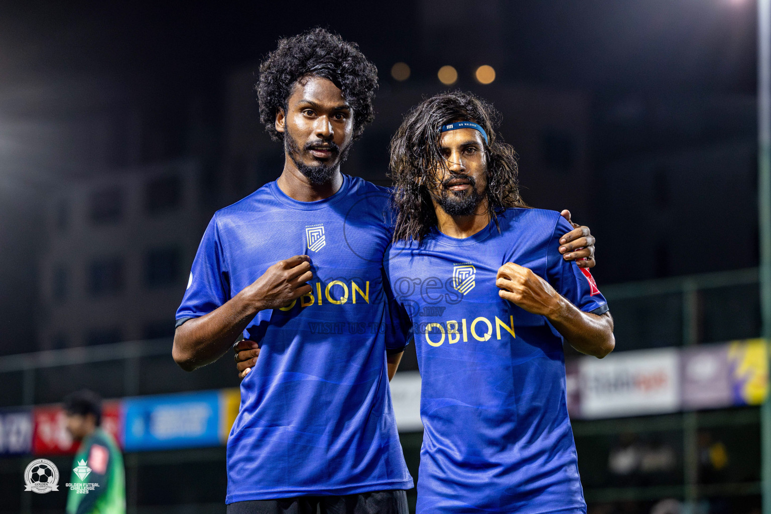 HDh Nellaidhoo vs HDh Kumundhoo in Day 1 of Golden Futsal Challenge 2025 on Sunday, 5th January 2025, in Hulhumale', Maldives
Photos: Ismail Thoriq / images.mv