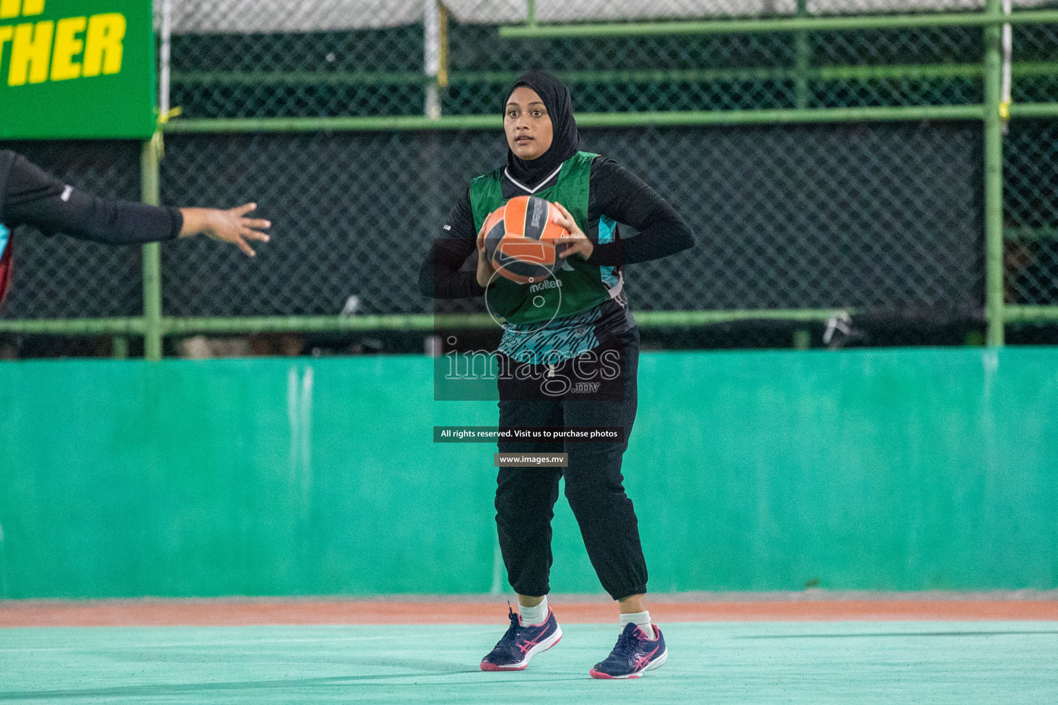 Day 4 of 20th Milo National Netball Tournament 2023, held in Synthetic Netball Court, Male', Maldives on 2nd  June 2023 Photos: Nausham Waheed/ Images.mv