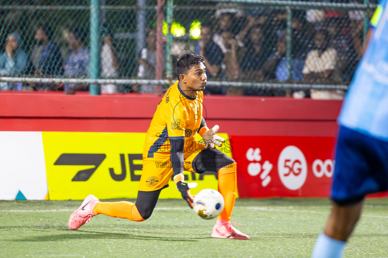 M Dhiggaru vs M Muli in Meemu Atoll Finals in Day 25 of Golden Futsal Challenge 2025 was held on Wednesday , 28th January 2025, in Hulhumale', Maldives. Photos: Ismail Thoriq / images.mv