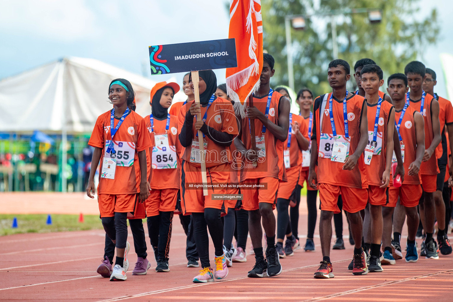 Day one of Inter School Athletics Championship 2023 was held at Hulhumale' Running Track at Hulhumale', Maldives on Saturday, 14th May 2023. Photos: Nausham Waheed / images.mv