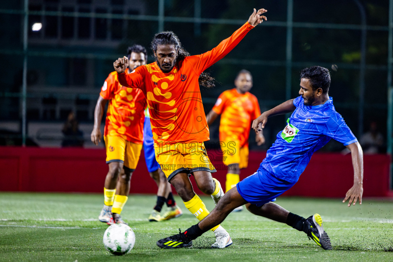Police Club vs Hulhumale Hospital in Day 1 of Office League 2025 was held on Wednesday, 16th April 2025 in Hulhumale', Maldives. Photos: Nausham Waheed / images.mv