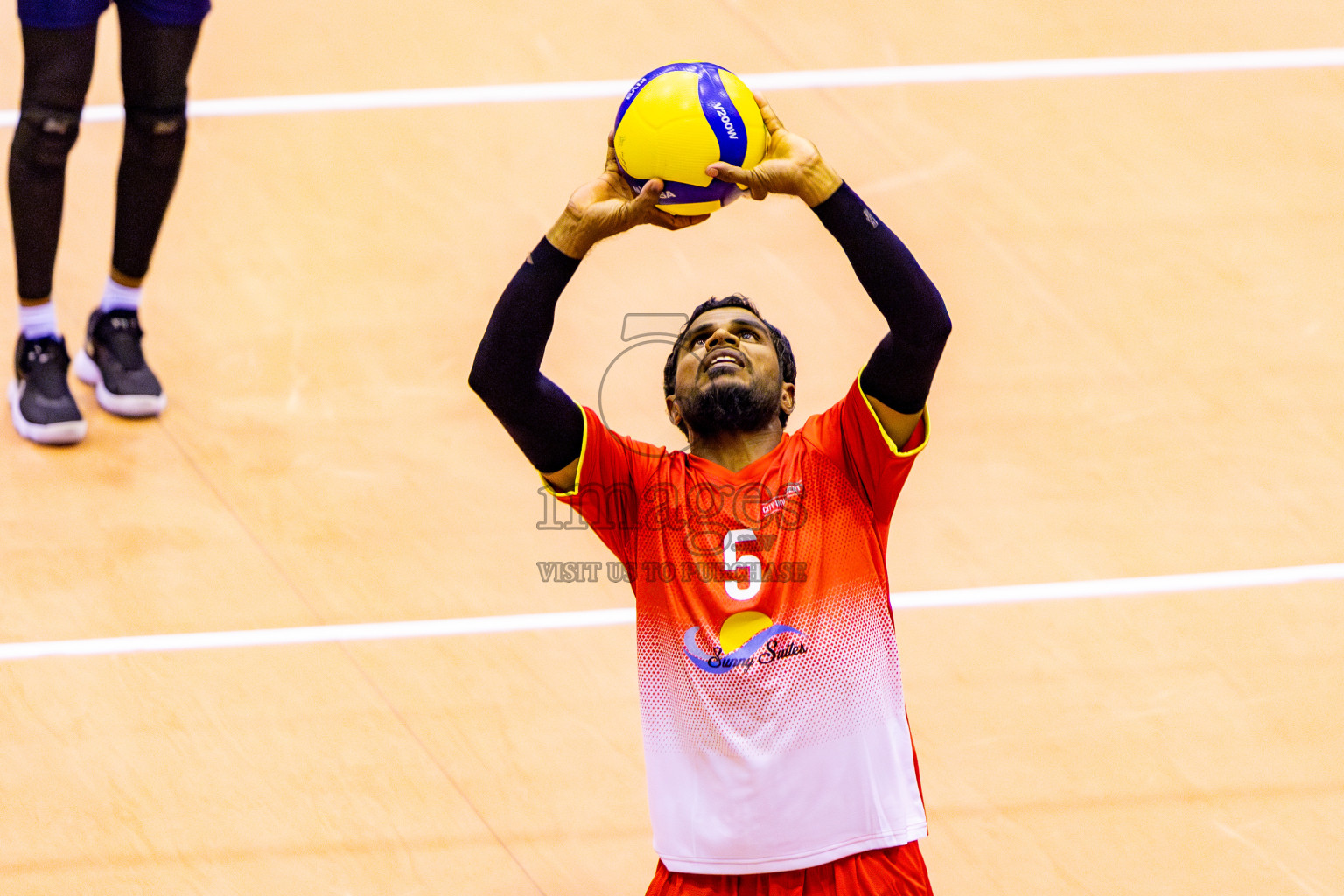 Day 1 of MILO VAM Cup 2024 Men's Division was held in Social Center Indoor Hall on Monday, 28th October 2024. Photos: Nausham Waheed / images.mv