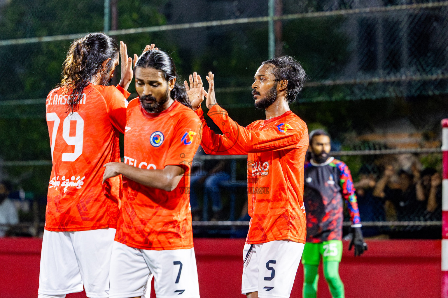 STELCO vs FENAKA in Day 15 of Office League 2025 was held on Friday, 2nd May 2025 in Hulhumale', Maldives. Photos: Nausham Waheed / images.mv