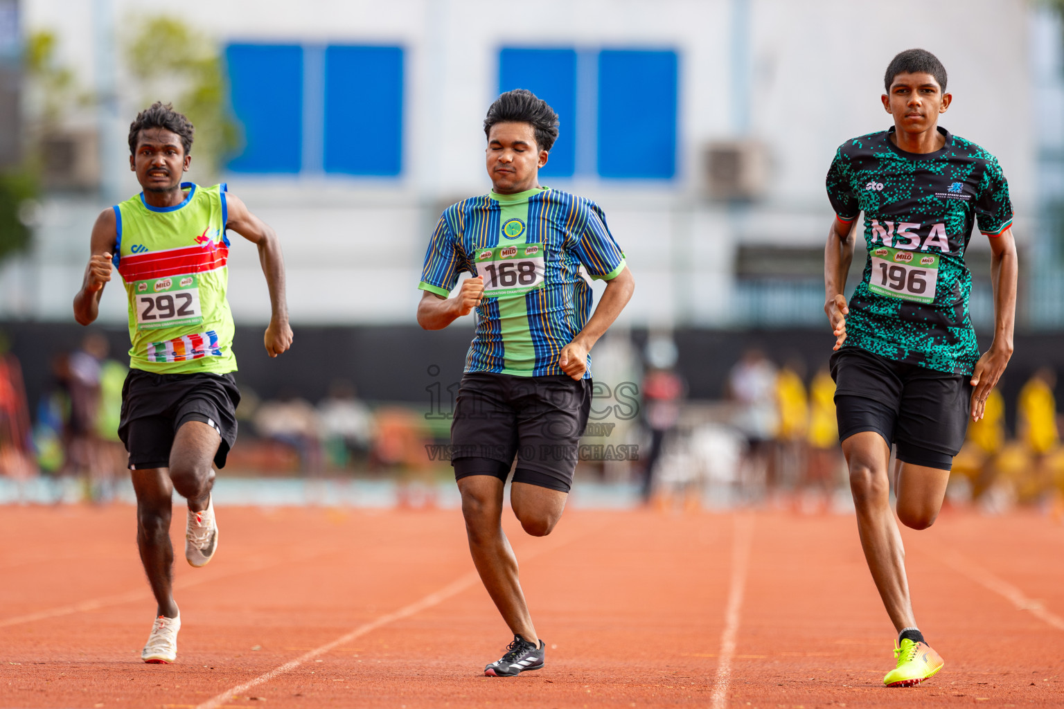 Day 3 of 12th Milo Association Championships was held in Ekuveni Track at Male', Maldives on Saturday, 26th April 2025. Photos: Ismail Thoriq / images.mv