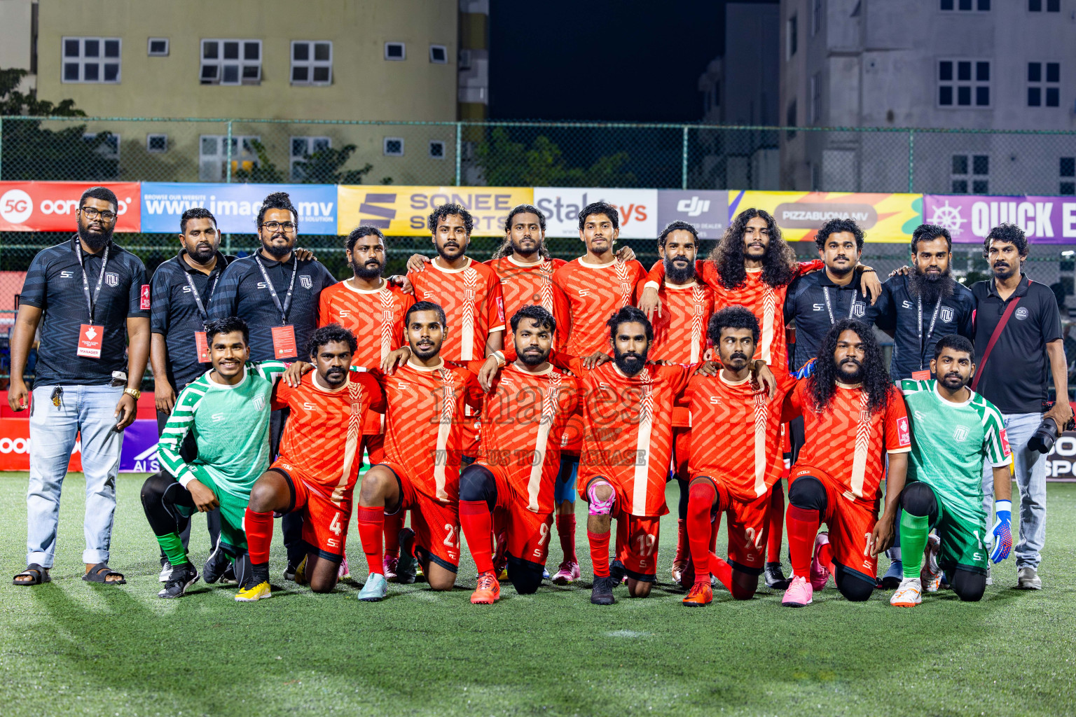 M Kolhufushi VS M Muli in Day 7 of Golden Futsal Challenge 2025 was held on Saturday, 11th January 2025, in Hulhumale', Maldives Photos: Nausham Waheed / images.mv