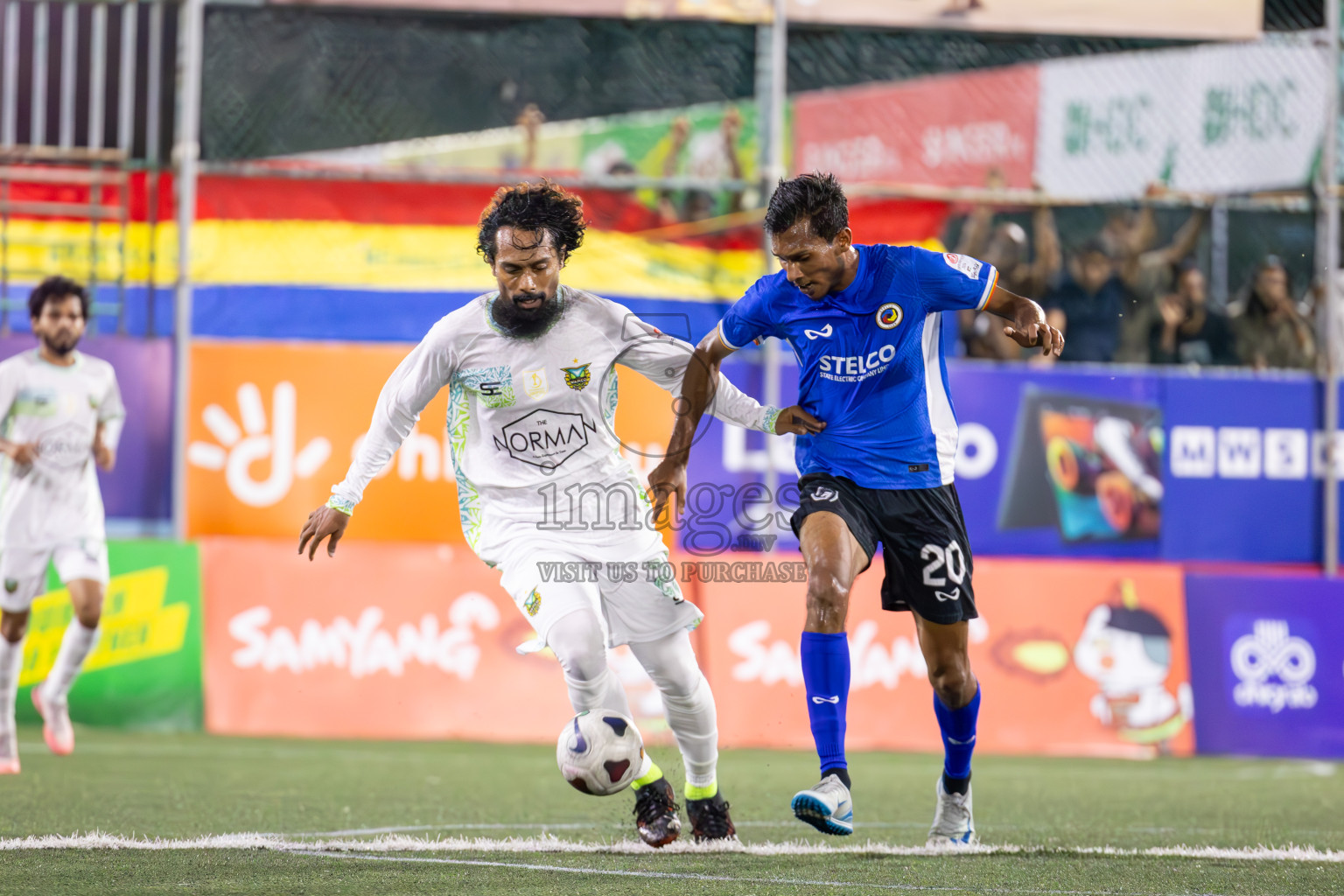 WAMCO vs STELCO in Semi Finals of Club Maldives Cup 2024 held in Rehendi Futsal Ground, Hulhumale', Maldives on Monday, 14th October 2024. Photos: Ismail Thoriq / images.mv