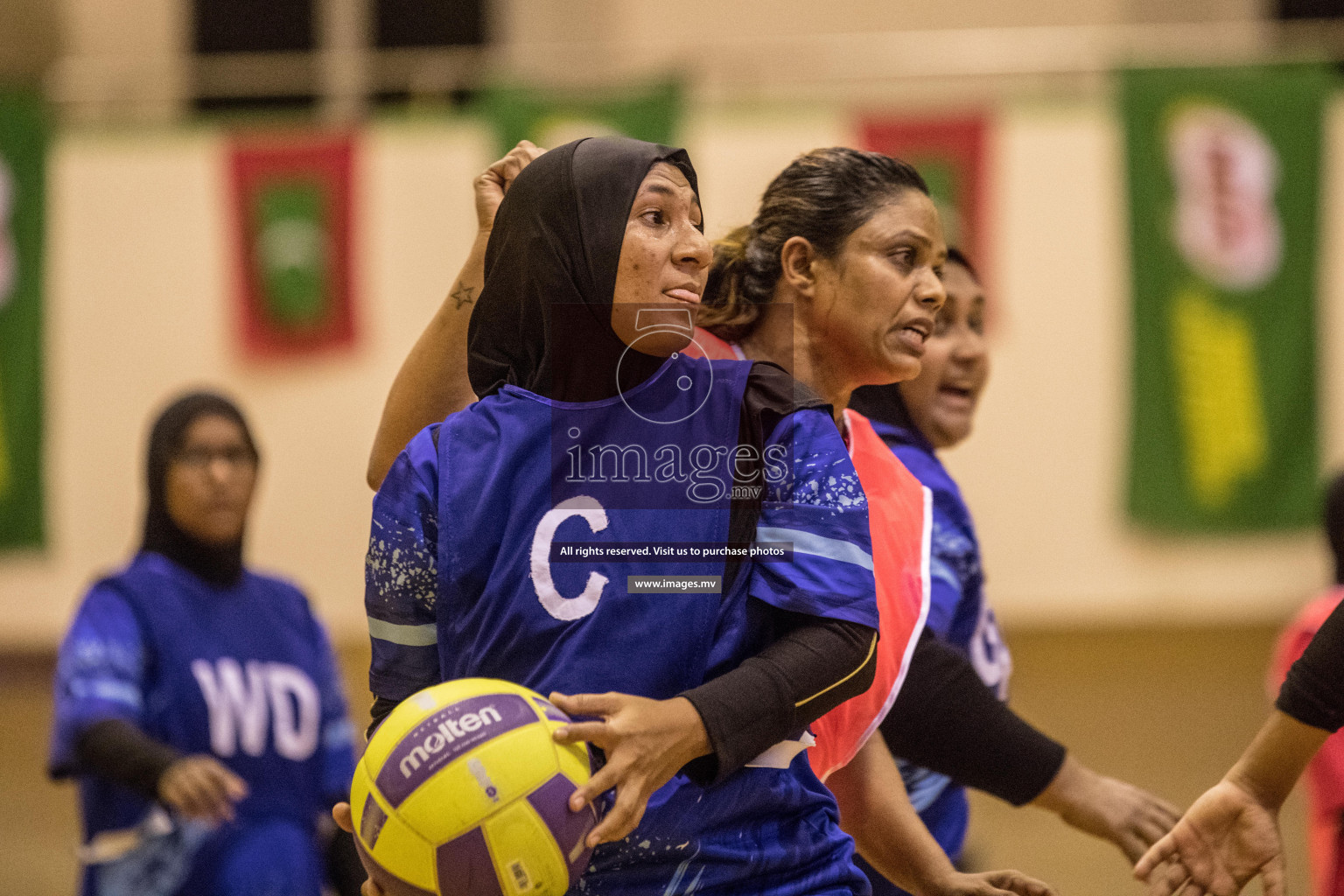 Milo National Netball Tournament 30th November 2021 at Social Center Indoor Court, Male, Maldives. Photos: Shuu & Nausham/ Images Mv