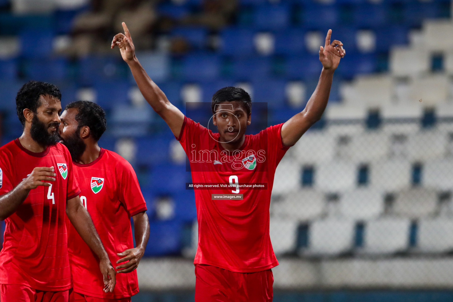 Maldives vs Bhutan in SAFF Championship 2023 held in Sree Kanteerava Stadium, Bengaluru, India, on Wednesday, 22nd June 2023. Photos: Nausham Waheed / images.mv