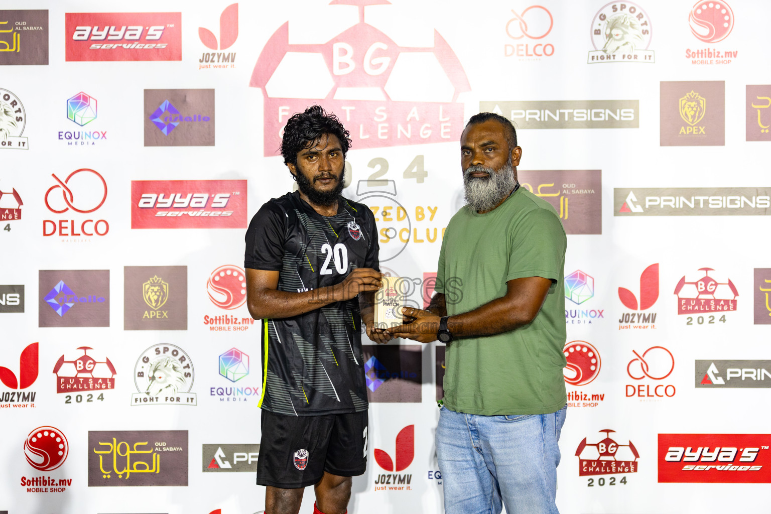 Biss Buru SC vs Club SDZ in Day 4 of BG Futsal Challenge 2024 was held on Friday, 15th March 2024, in Male', Maldives Photos: Nausham Waheed / images.mv