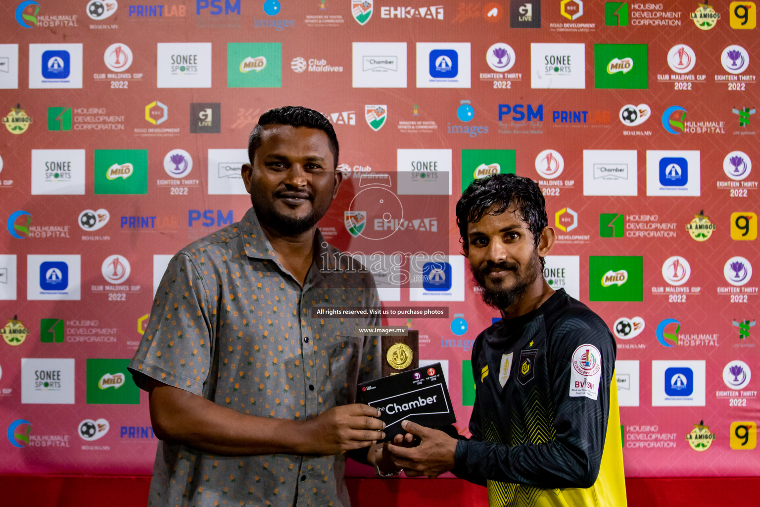 RRC vs Maldivian in Club Maldives Cup 2022 was held in Hulhumale', Maldives on Monday, 17th October 2022. Photos: Hassan Simah/ images.mv