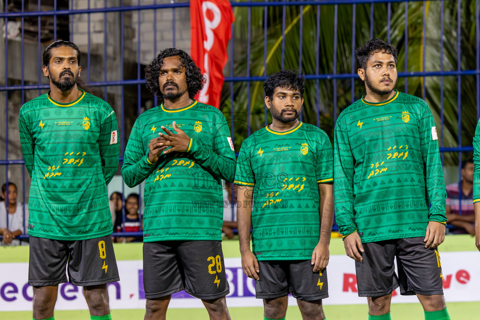 Muring FC vs Afro SC in Semi Final of Eydhafushi Futsal Cup 2024 was held on Monday , 15th April 2024, in B Eydhafushi, Maldives Photos: Ismail Thoriq / images.mv