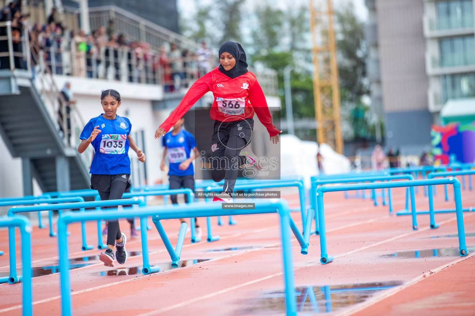 Day two of Inter School Athletics Championship 2023 was held at Hulhumale' Running Track at Hulhumale', Maldives on Sunday, 15th May 2023. Photos: Nausham Waheed / images.mv