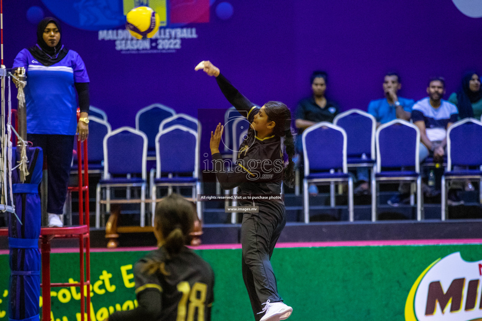 Volleyball Association Cup 2022-Women's Division-Match Day 6 was held in Male', Maldives on 28th May 2022 at Social Center Indoor Hall Photos By: Nausham Waheed /images.mv