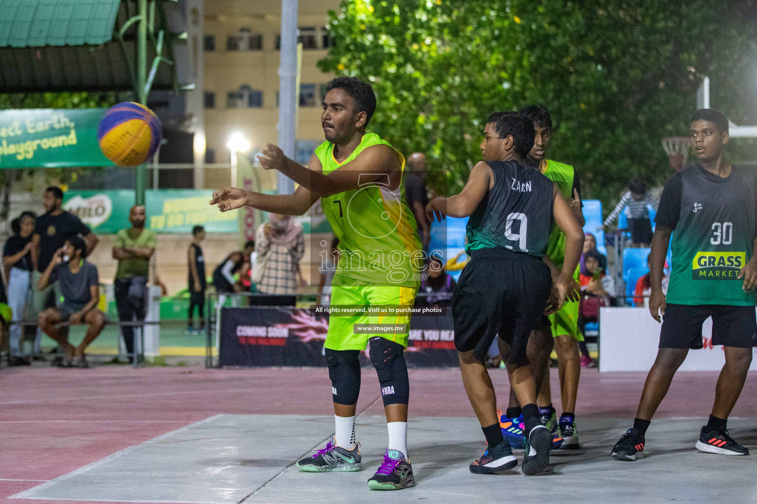 Day 5 of Slamdunk by Sosal on 16th April 2023 held in Male'. Photos: Nausham Waheed / images.mv