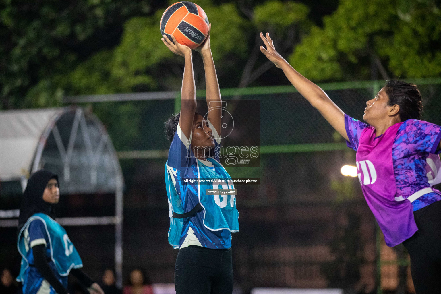 Day 4 of 20th Milo National Netball Tournament 2023, held in Synthetic Netball Court, Male', Maldives on 2nd  June 2023 Photos: Nausham Waheed/ Images.mv