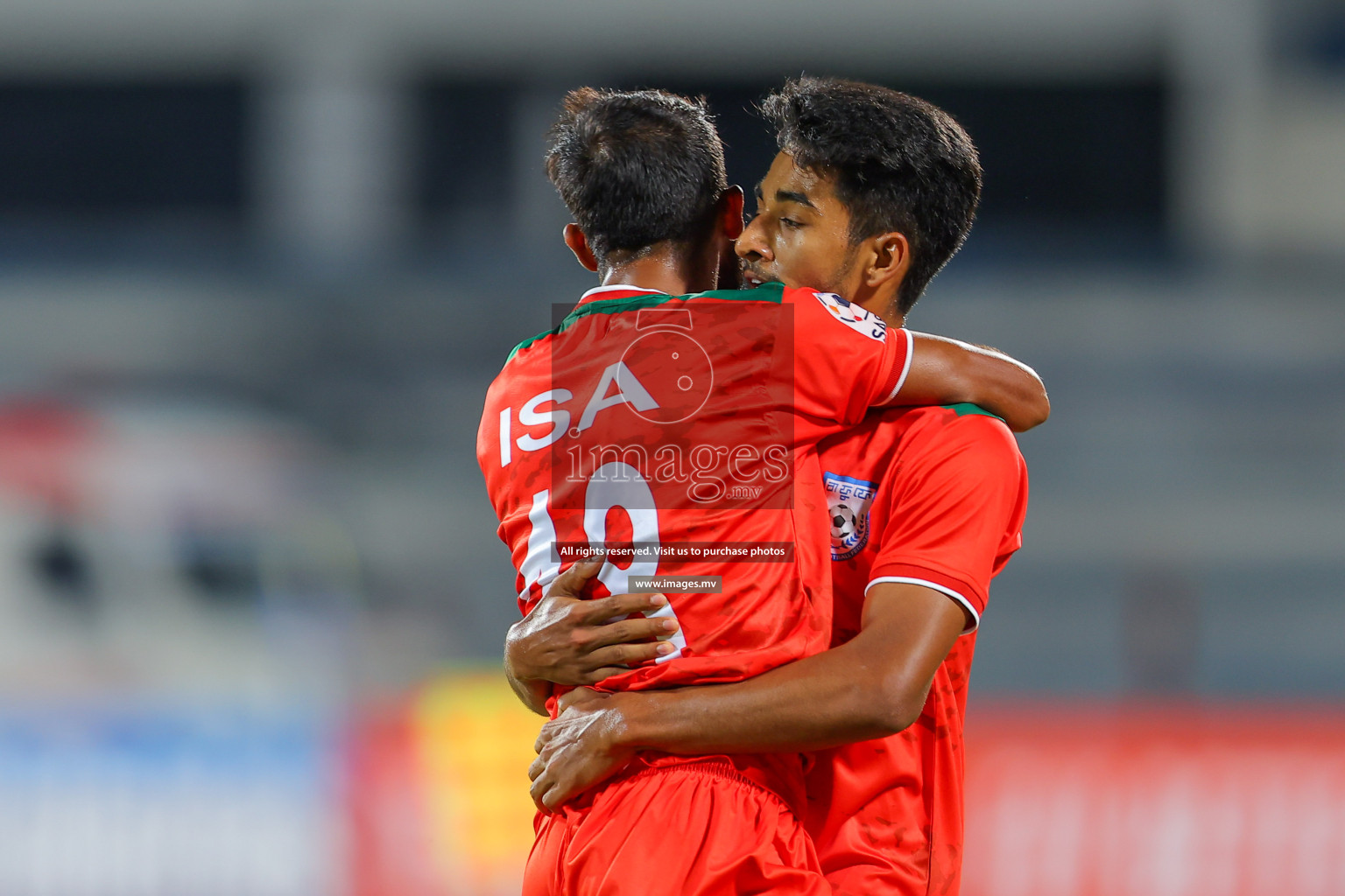 Bhutan vs Bangladesh in SAFF Championship 2023 held in Sree Kanteerava Stadium, Bengaluru, India, on Wednesday, 28th June 2023. Photos: Nausham Waheed / images.mv