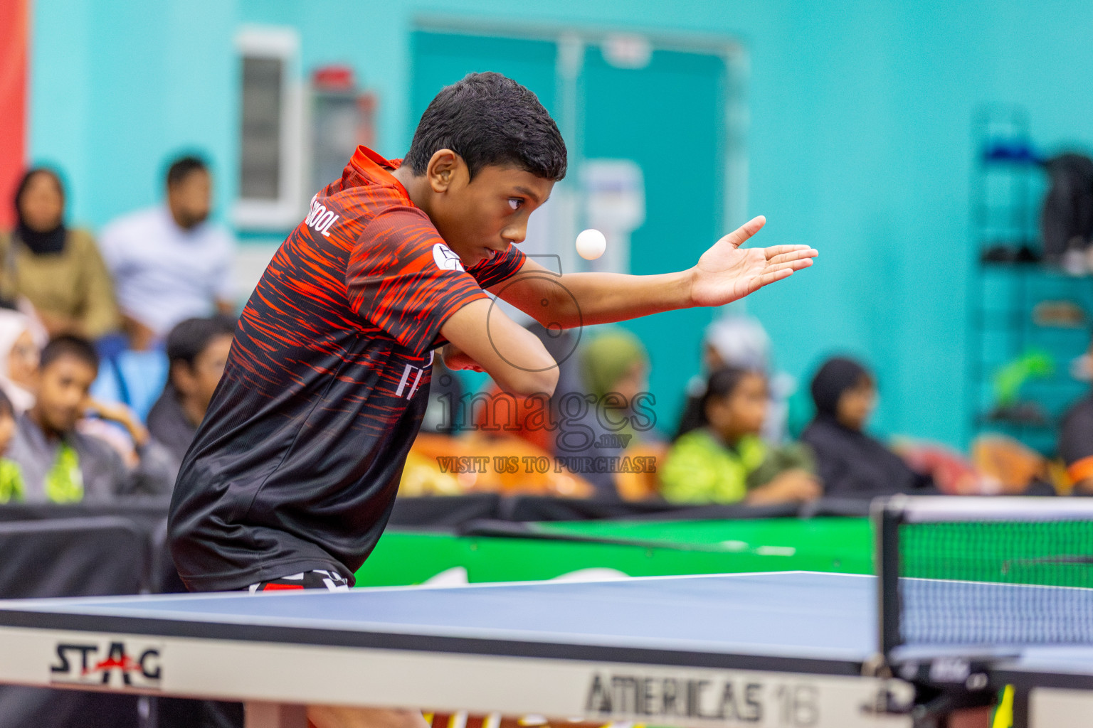Day 8 of Interschool Table Tennis Tournament 2025 held at Male' TT Hall, Male', Maldives on Thursday, 22nd May 2025.
Photos by: Ismail Thoriq / images.mv