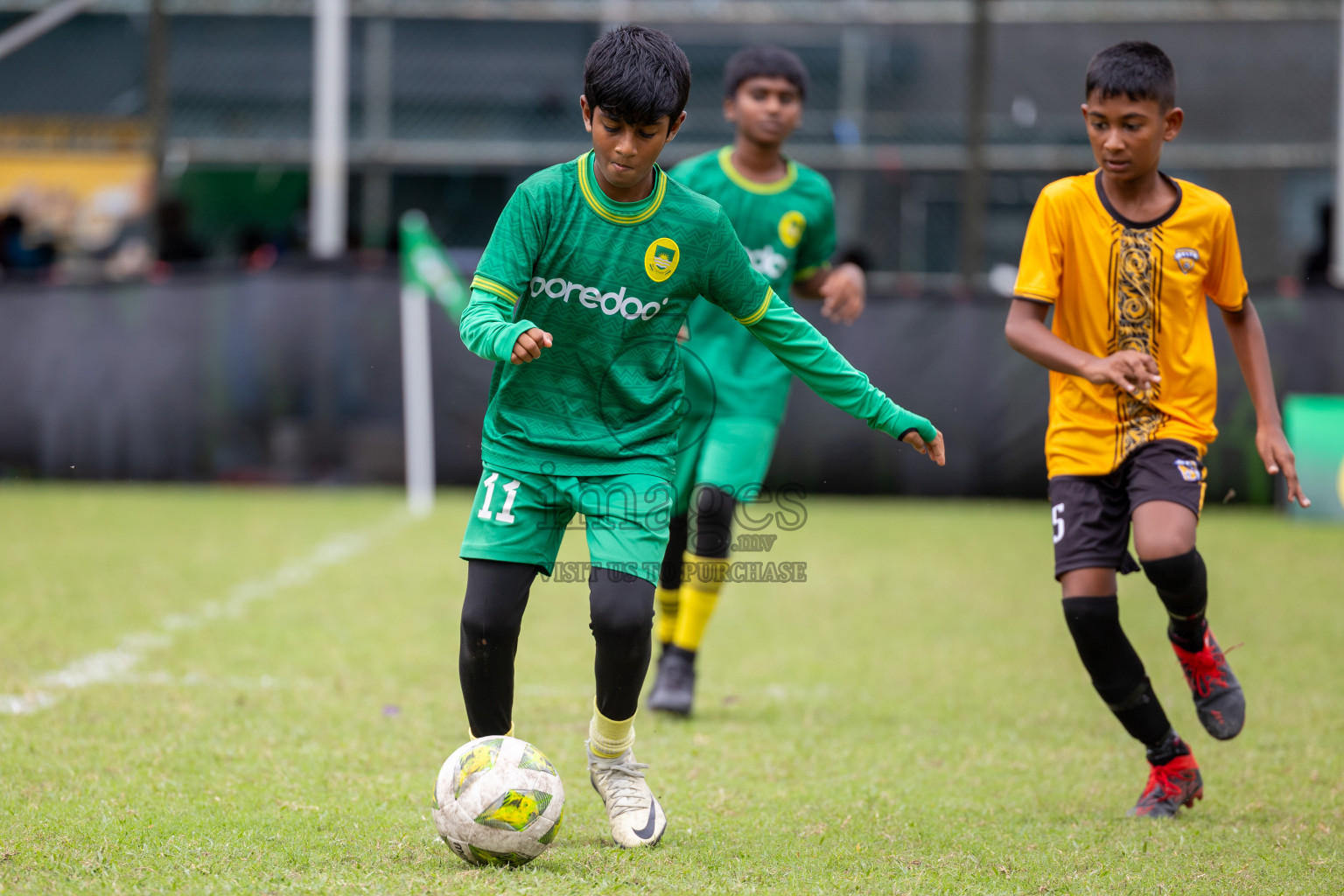 Day 2 of MILO Academy Championship 2024 - U12 was held at Henveiru Grounds in Male', Maldives on Friday, 5th July 2024.
Photos: Ismail Thoriq / images.mv