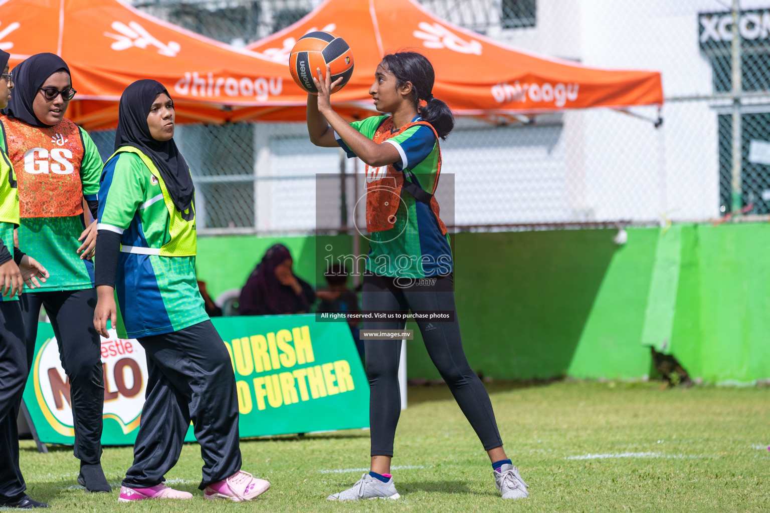 Day1 of Milo Fiontti Festival Netball 2023 was held in Male', Maldives on 12th May 2023. Photos: Nausham Waheed / images.mv