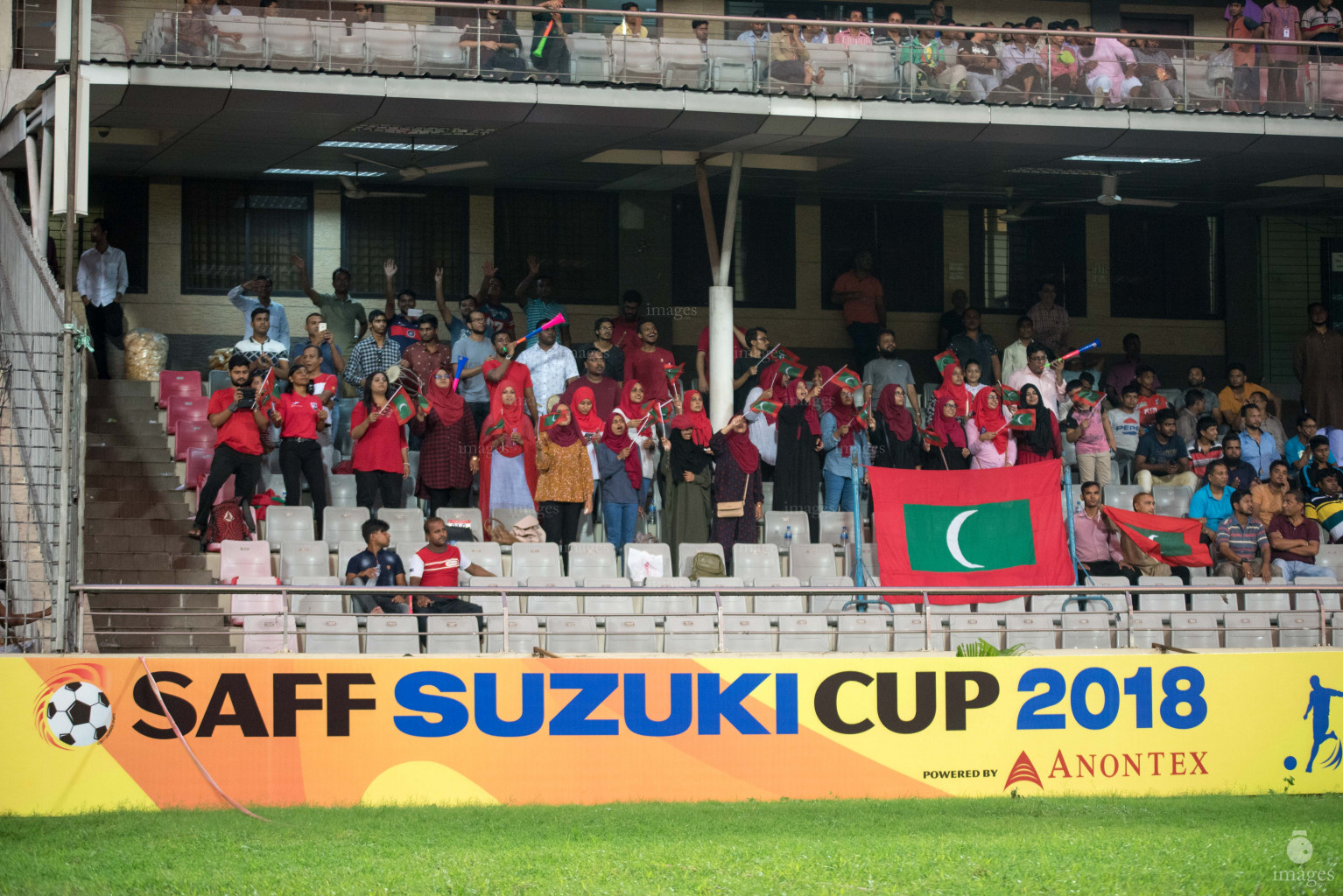 epal vs Maldives in SAFF Suzuki Cup 2018 semifinals in Dhaka, Bangladesh, Wednesdayepal vs Maldives in SAFF Suzuki Cup 2018 semifinals in Dhaka, Bangladesh, Wednesday, September 12, 2018. (Images.mv Photo/, September 12, 2018. (Images.mv Photo/Ismail Thoriq)