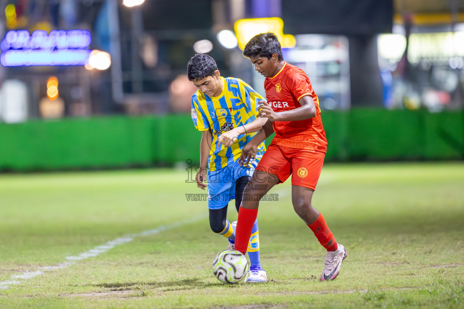 Dhivehi Youth League 2024 - Day 1. Matches held at Henveiru Stadium on 21st November 2024 , Thursday. Photos: Shuu Abdul Sattar/ Images.mv