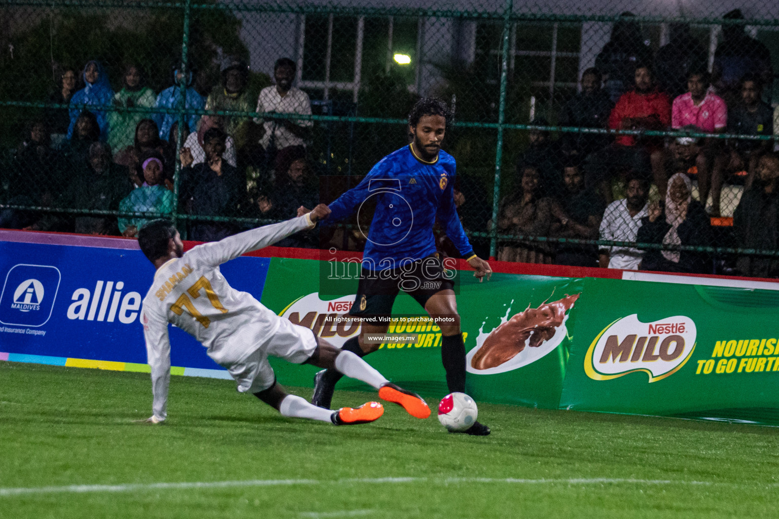 MPL vs Customs RC in Club Maldives Cup 2022 was held in Hulhumale', Maldives on Monday, 10th October 2022. Photos: Hassan Simah/ images.mv