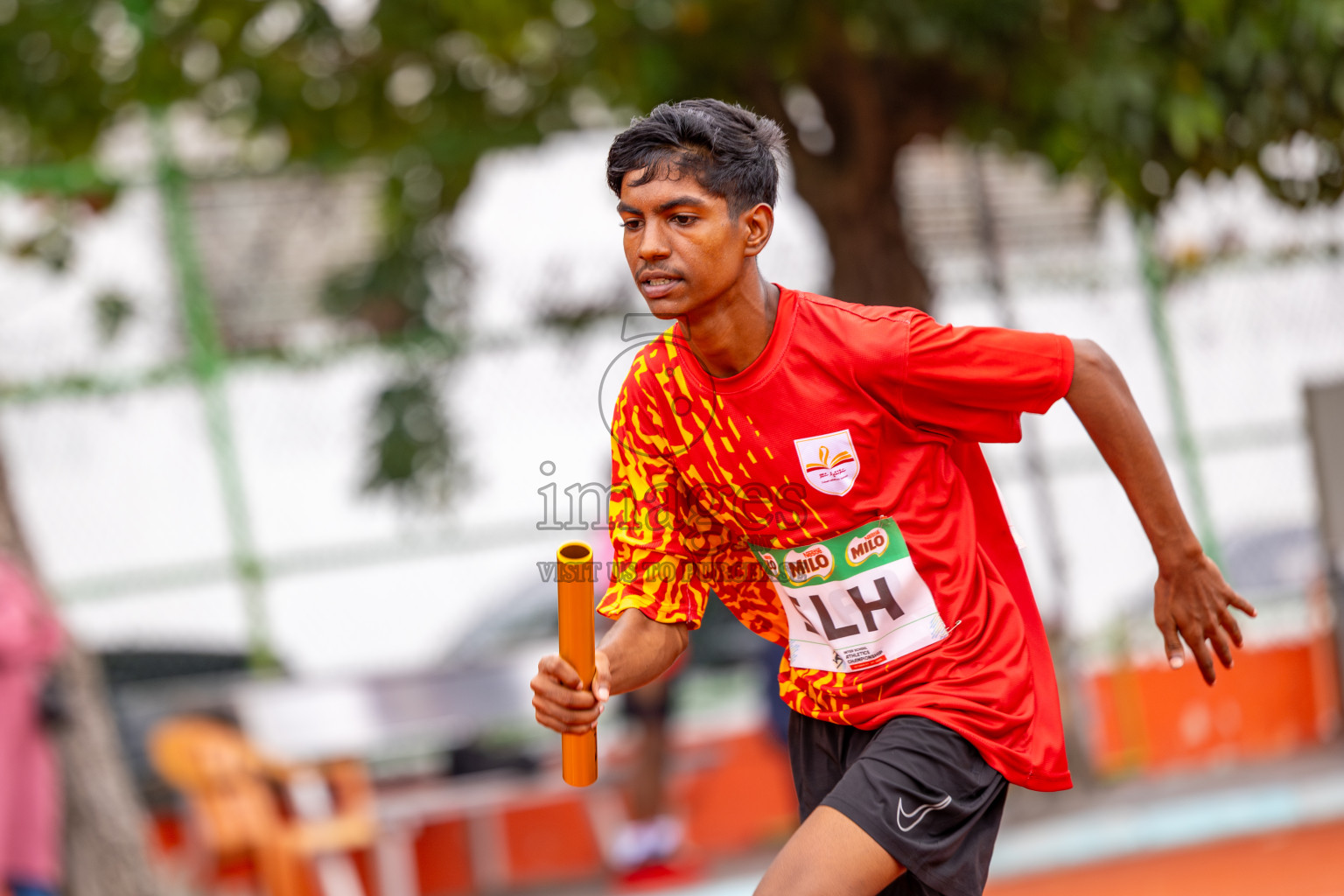 Day 6 of Inter-school Athletics Championship 2025 held in Ekuveni Synthetic Track, Male', Maldives on Sunday, 12th October 2025. Photos by: Ismail Thoriq / Images.mv