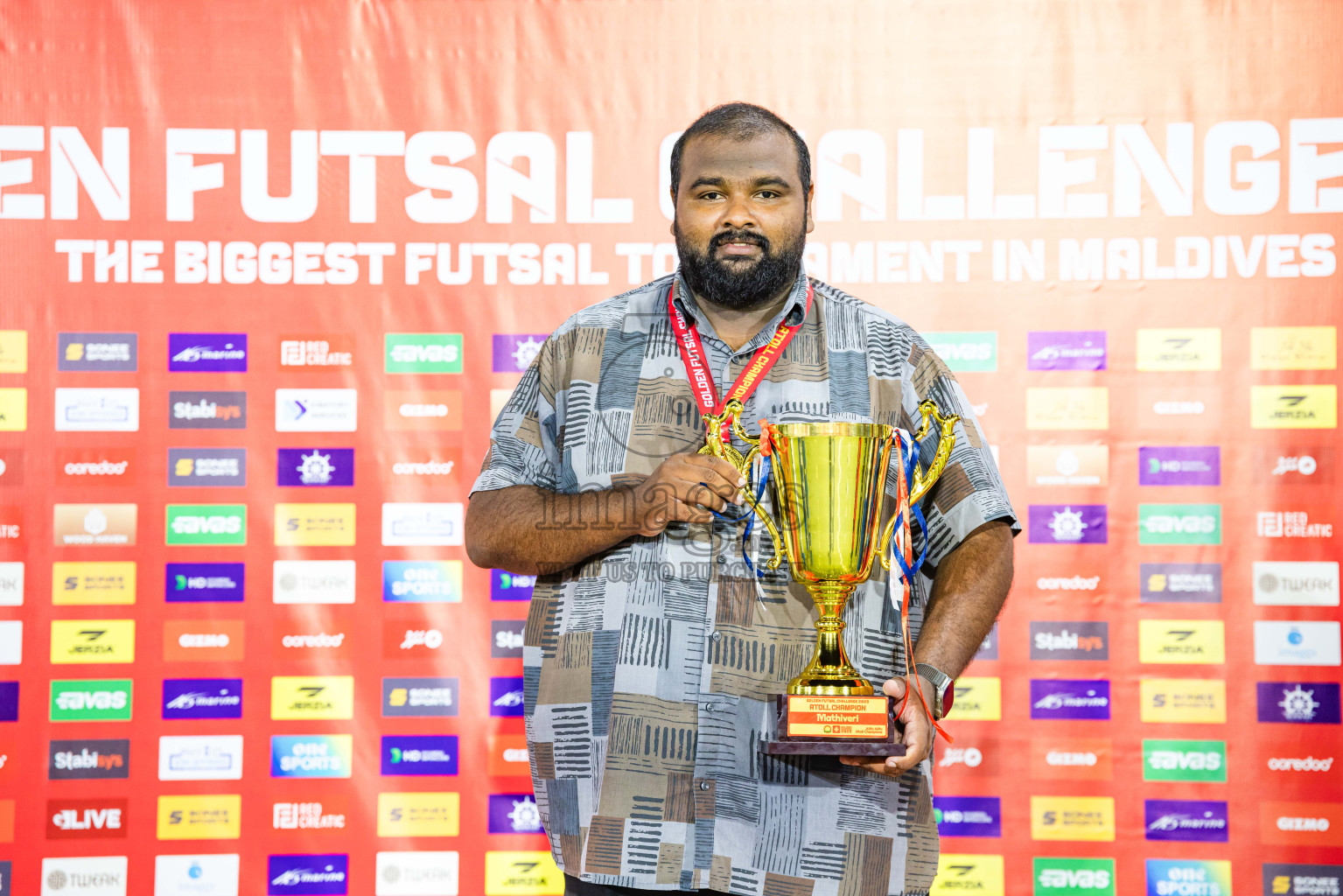 AA. Mathiveri VS AA. Thoddoo in Atoll Round Final on Day 20 of Golden Futsal Challenge 2025 was held on Thursday, 23rd January 2025, in Hulhumale', Maldives. Photos: Abdulla Abeed / images.mv