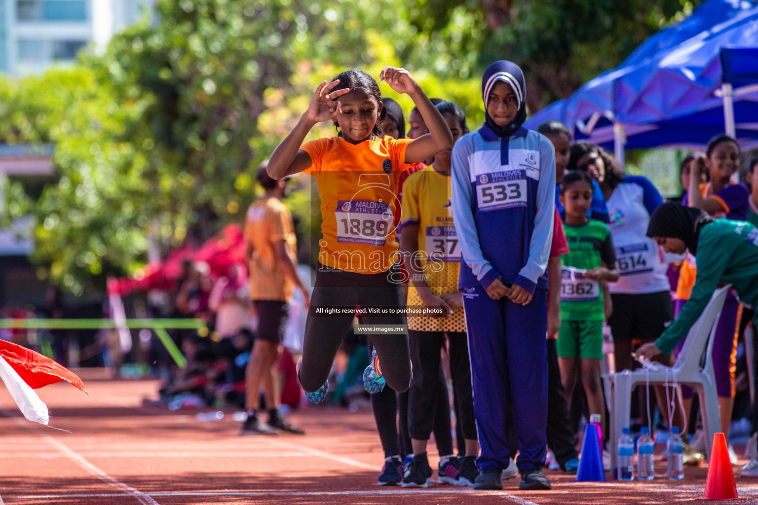 Day 2 of Inter-School Athletics Championship held in Male', Maldives on 24th May 2022. Photos by: Nausham Waheed / images.mv