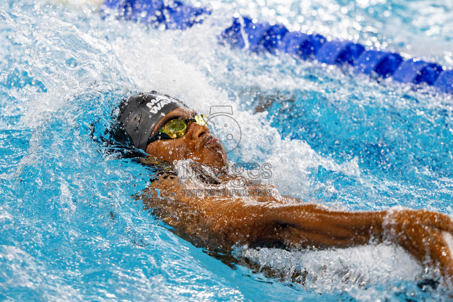 Day 4 of National Swimming Competition 2024 held in Hulhumale', Maldives on Monday, 16th December 2024. 
Photos: Hassan Simah / images.mv