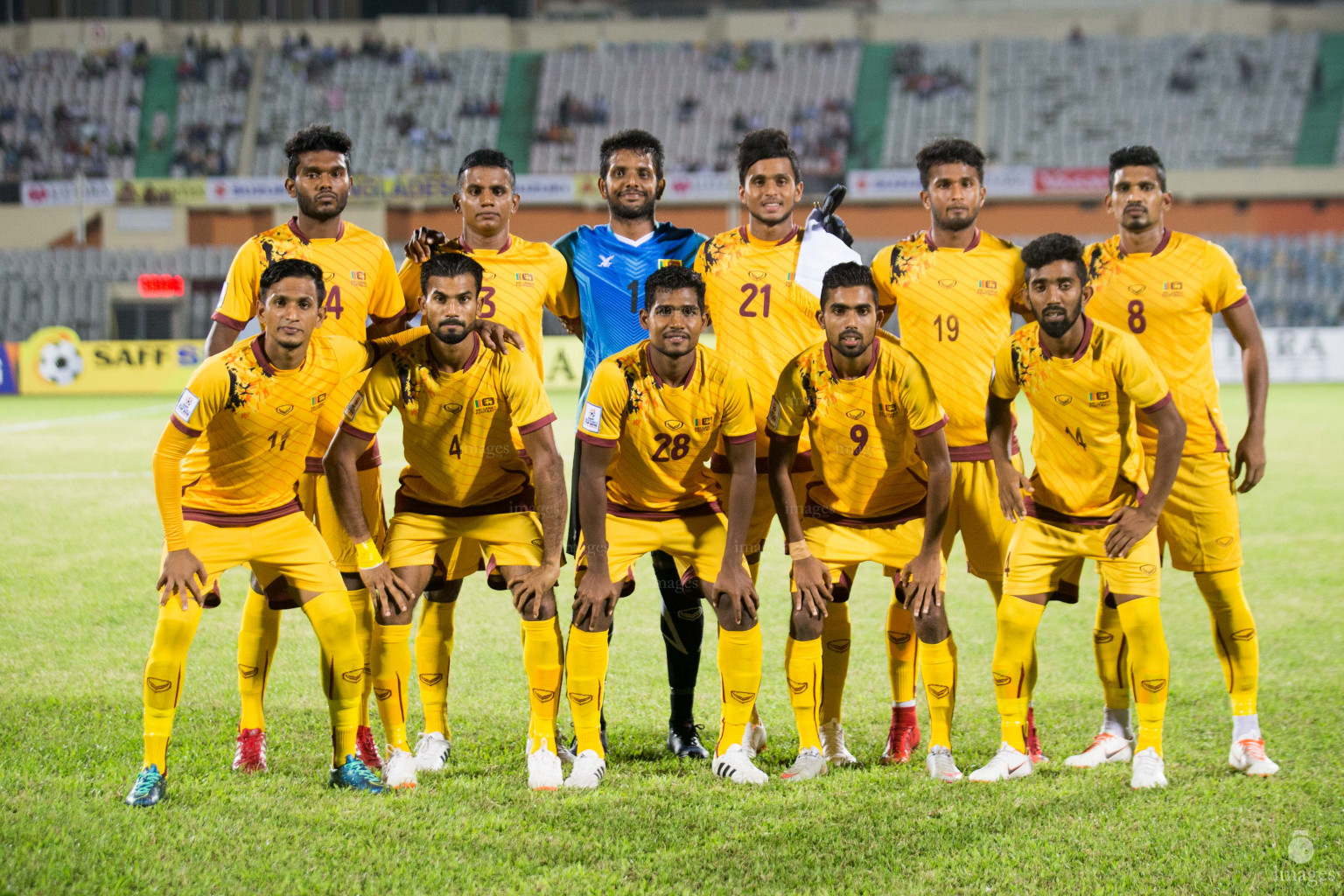 Maldives vs Sri Lanka in SAFF Suzuki Cup 2018 in Dhaka, Bangladesh, Friday, September 07, 2018. (Images.mv Photo/ Ismail Thoriq)