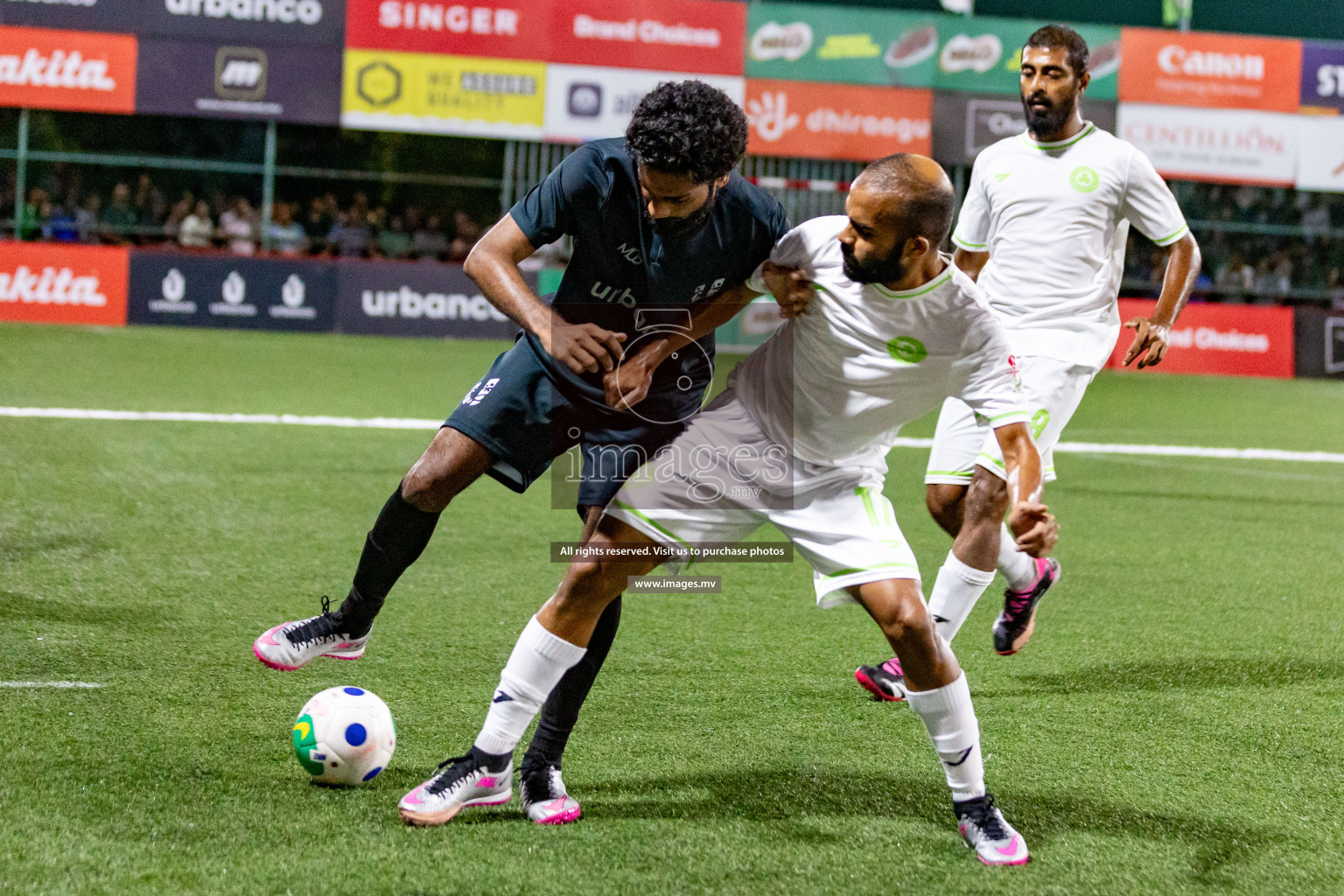 Club Urbanco vs Club Immigration in Club Maldives Cup 2023 held in Hulhumale, Maldives, on Friday, 21st July 2023 Photos: Hassan Simah / images.mv