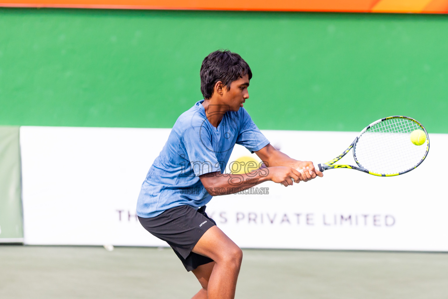 Day 4 of ATF Maldives Junior Open Tennis was held in Male' Tennis Court, Male', Maldives on Thursday, 12th December 2024. Photos: Nausham Waheed/ images.mv