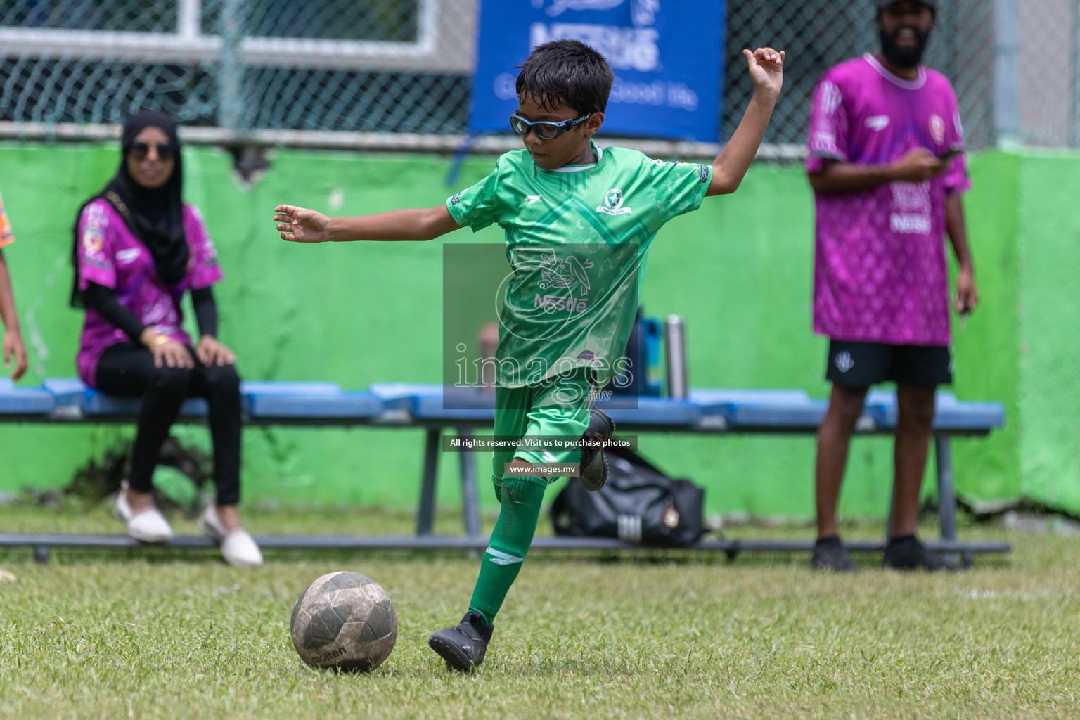 Day 4 of Nestle Kids Football Fiesta, held in Henveyru Football Stadium, Male', Maldives on Saturday, 14th October 2023
Photos: Mohamed Mahfooz Moosa, Hassan Simah / images.mv