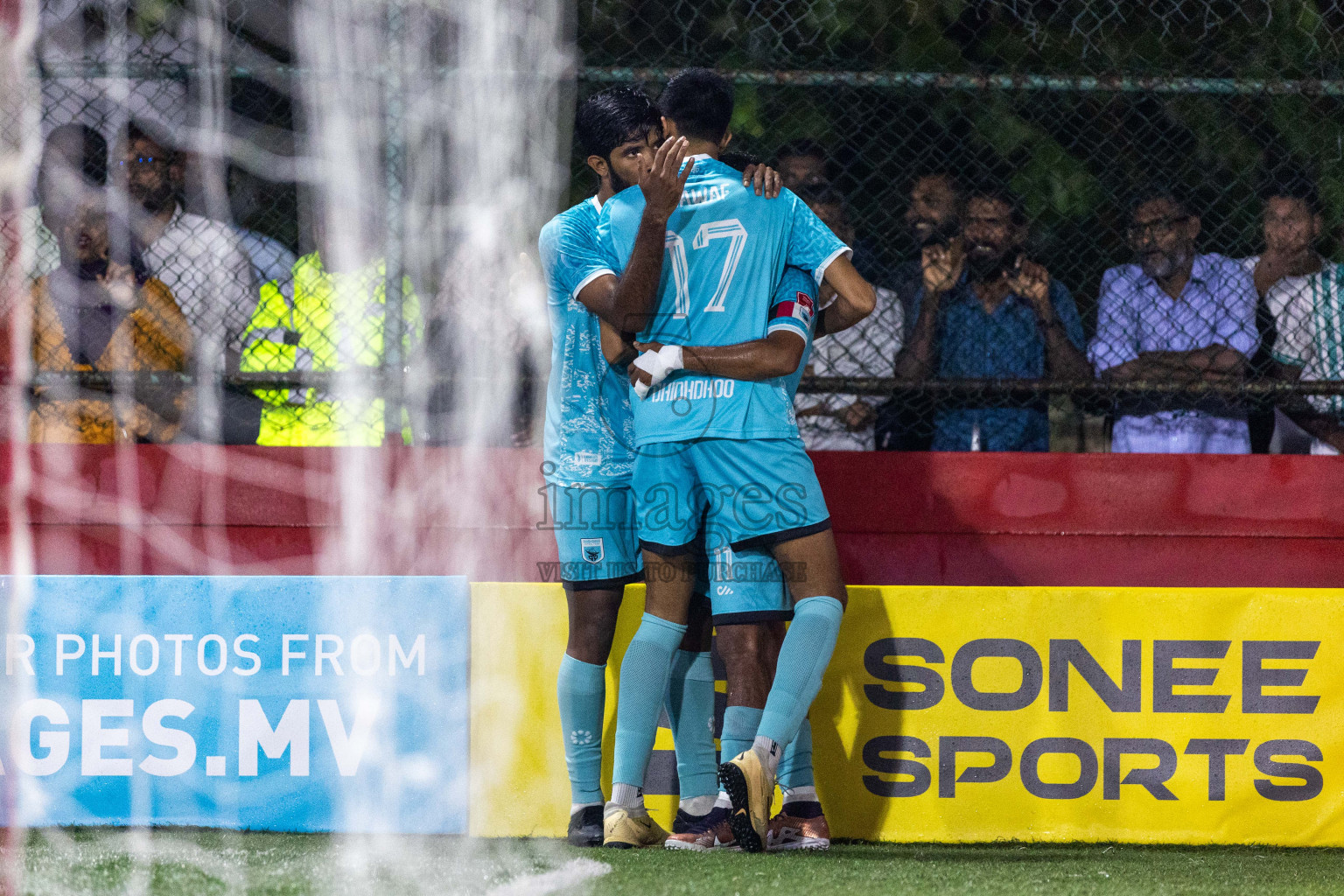 HA Dhidhdhoo vs HA Baarah in Day 17 of Golden Futsal Challenge 2024 was held on Wednesday, 31st January 2024, in Hulhumale', Maldives Photos: Nausham Waheed / images.mv