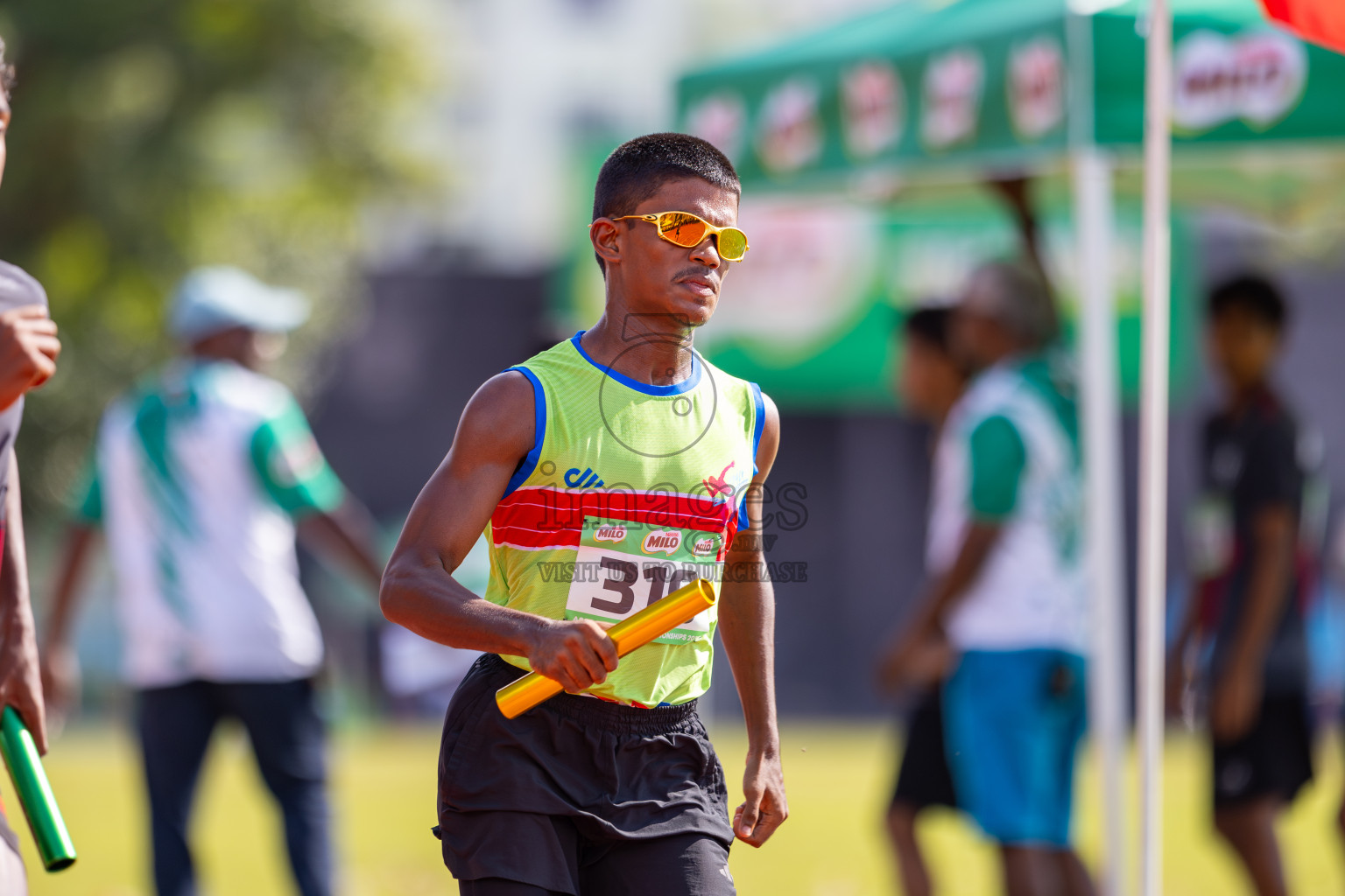 Day 3 of 12th Milo Association Championships was held in Ekuveni Track at Male', Maldives on Saturday, 26th April 2025. Photos: Ismail Thoriq / images.mv