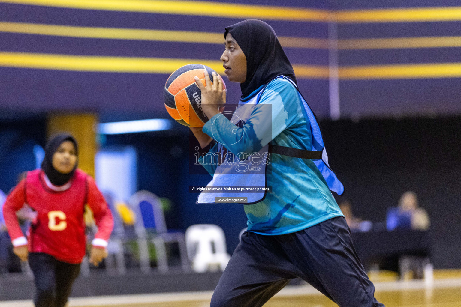 Day4 of 24th Interschool Netball Tournament 2023 was held in Social Center, Male', Maldives on 30th October 2023. Photos: Nausham Waheed / images.mv