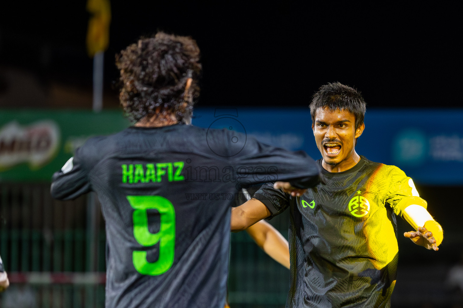 Road Recreation Club vs Club Combination SC Eydhafushi in Kings Cup Final of Club Maldives 2025 was held in Rehendhi Futsal Ground, Hulhumale', Maldives on Tuesday, 9th September 2025. Photos: Ismail Thoriq / images.mv