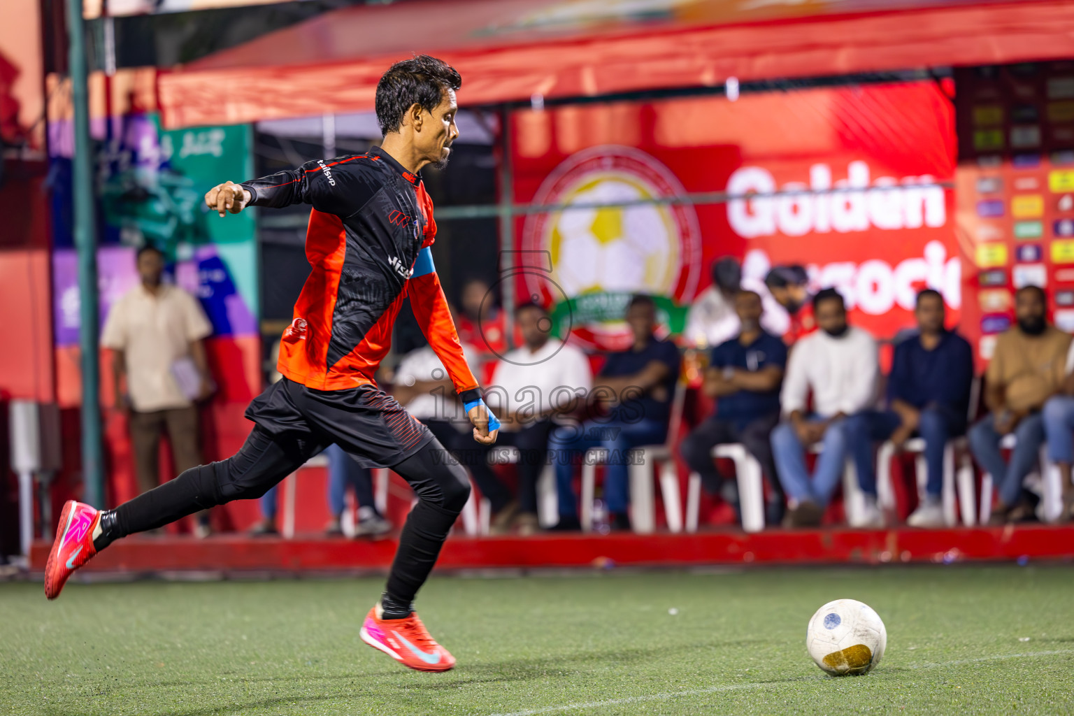 M Dhiggaru vs M Muli in Meemu Atoll Finals in Day 25 of Golden Futsal Challenge 2025 was held on Wednesday , 28th January 2025, in Hulhumale', Maldives. Photos: Ismail Thoriq / images.mv