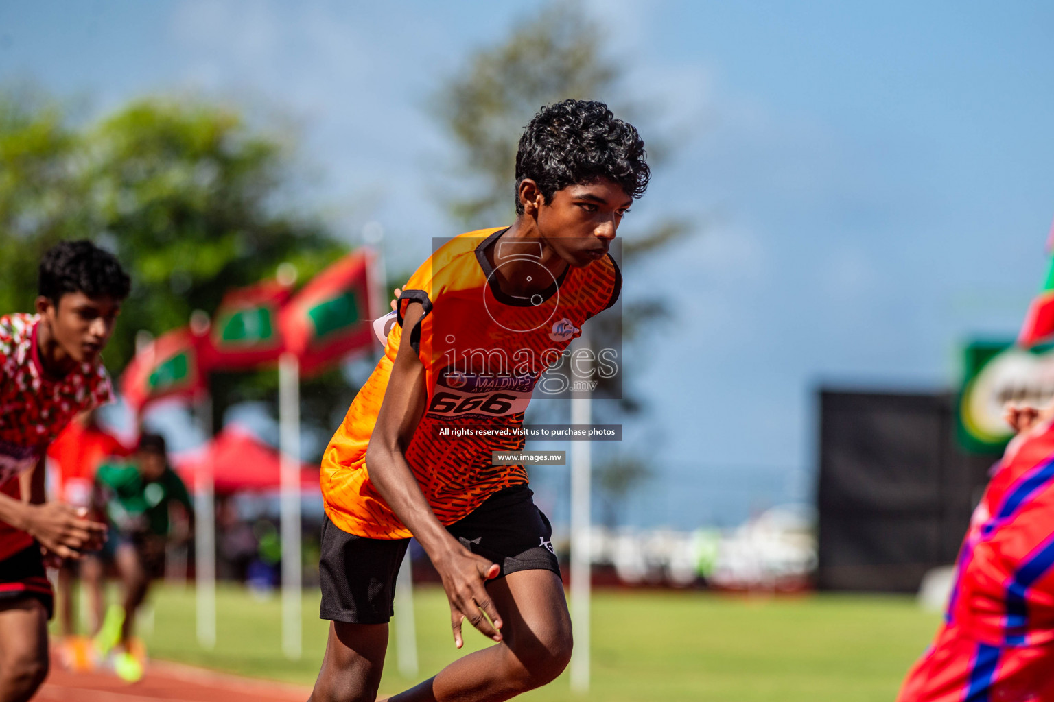 Day 4 of Inter-School Athletics Championship held in Male', Maldives on 26th May 2022. Photos by: Nausham Waheed / images.mv