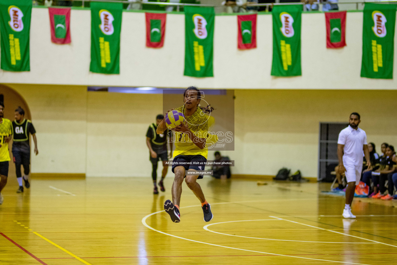 Kulhudhuffushi Youth & R.C vs Club Matrix in the Finals of Milo National Netball Tournament 2021 held on 4th December 2021 in Male', Maldives Photos: Ismail Thoriq, Maanish / images.mv